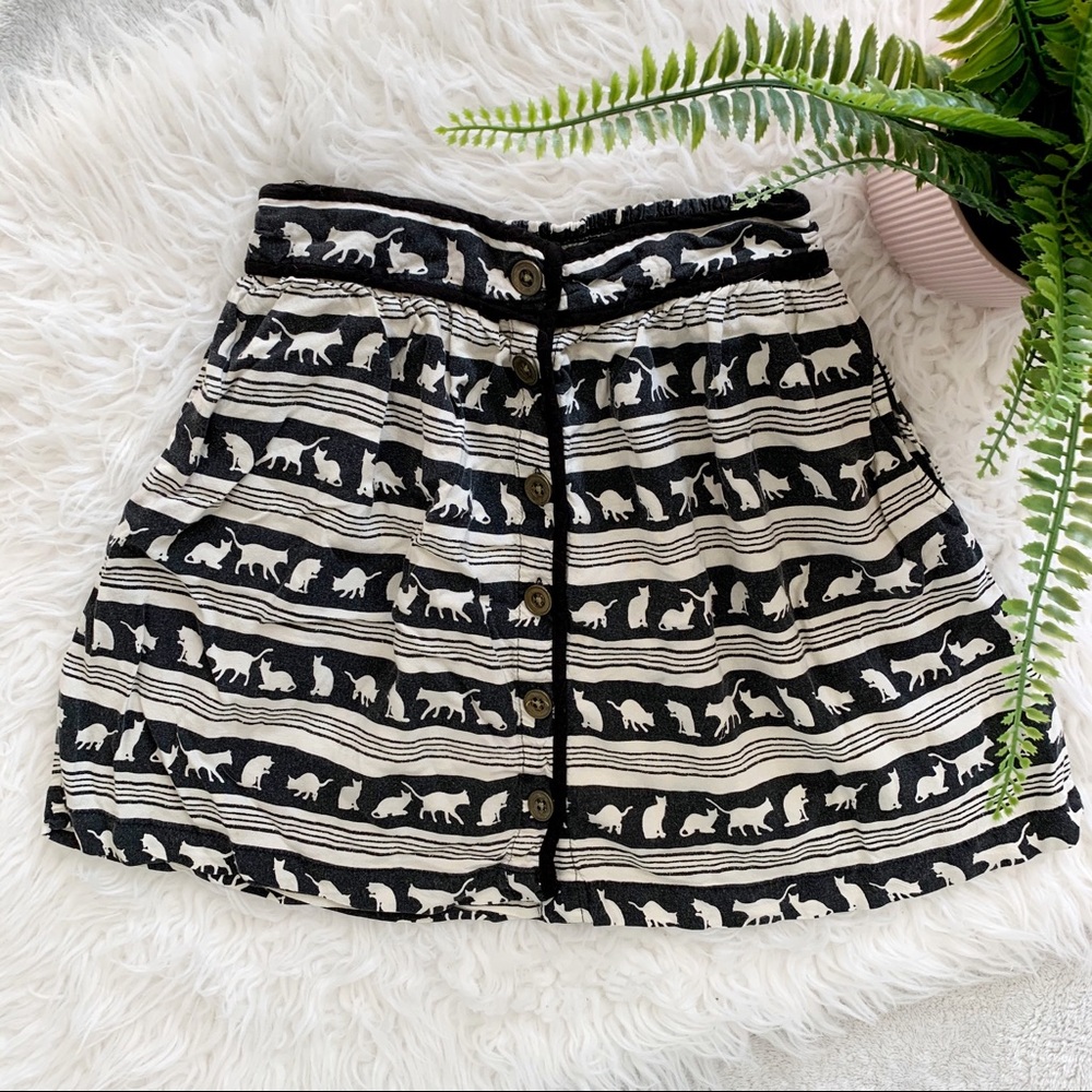 Urban Outiftter OU Cooperative cat skirt